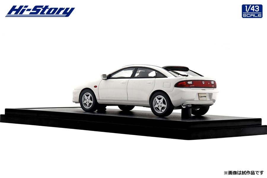 INTERALLIED Hi Story Scale Mazda LANTIS Type R 2000 In Shast Finished HS488WH 1/43 (1995) White, Model,