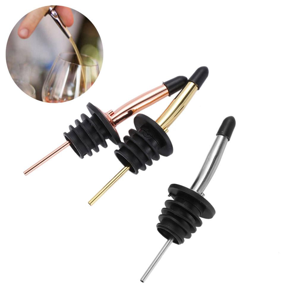 1/3шт барный диспенсер для бутылок с крышкой свободного потока из нержавеющей стали для розлива вина с пробкой-носиком