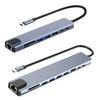 USB-C хаб с 4K 30 Гц 100 Вт PD USB 3.0 кардридером SD USB-C на HDMI-совместимый адаптер USB-C разветвитель для MacBook Pro/Air