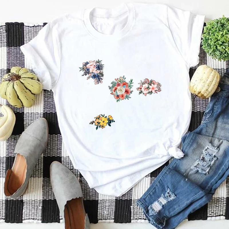 Наклейка на одежду, новый набор цветов, нашивка для кукольной одежды, термопресс, аппликация, Diy Parches Ropa, термоперенос, индивидуальный заказ