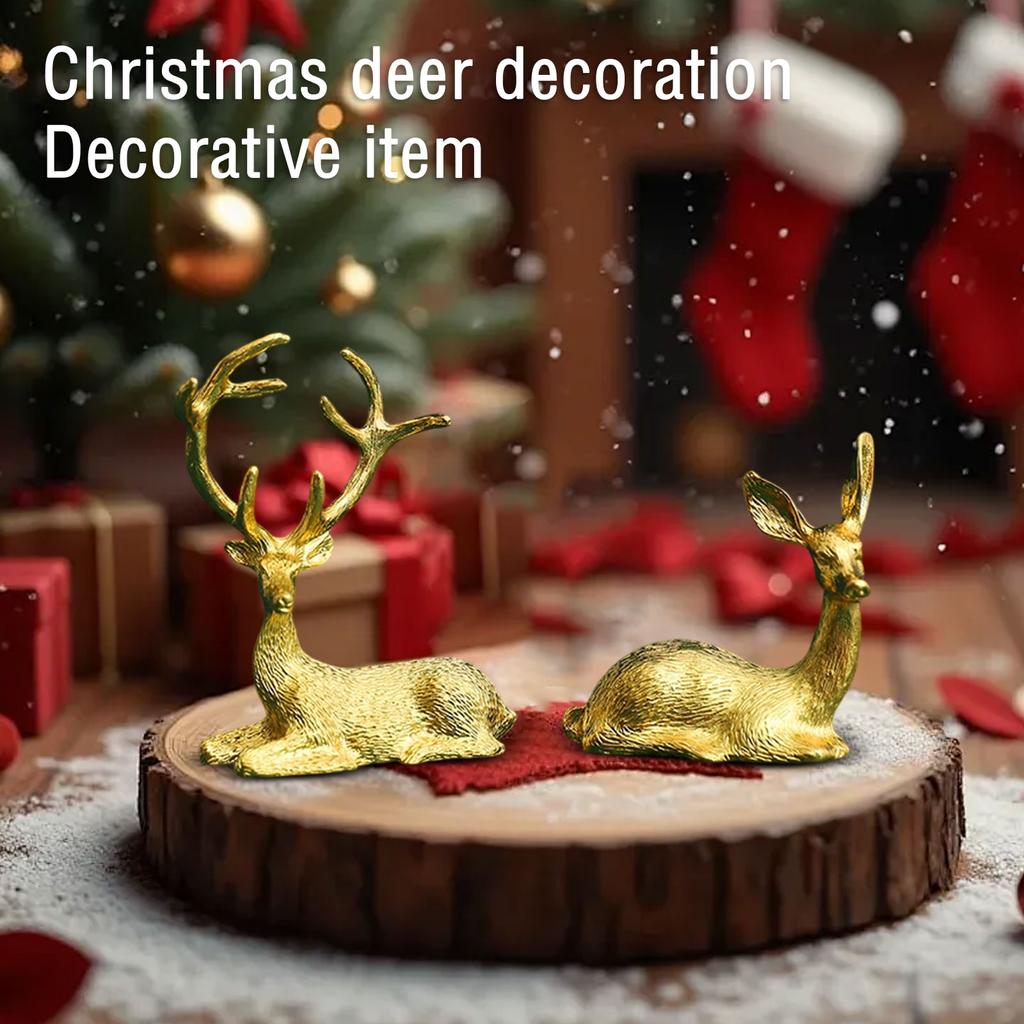 Christmas Deer Decoration Ornaments, Crafts, Gifts, Home Decor