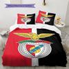 Benfica POSTER Bedding Quilt Set Quilt Cover Pillowcase Home Decoration Birthday Gift (1 * duvet cover + 2 * pillowcase, without core)