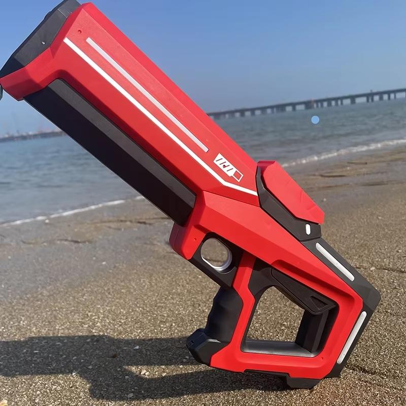 Автоматический Водяной Пистолет Высокого Давления Электрический Игрушка для Детей Летние Игры в Бассейне на Открытом Воздухе Детские Водные Игрушки Подарки на День Рождения