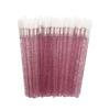 Disposable Crystal Rod Lip Brushes - 50 Pack: Portable Lipstick & Lip Gloss Applicators
