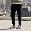 Li-Ning Однотонные флисовые спортивные штаны мужские, черные AKLR849-1
