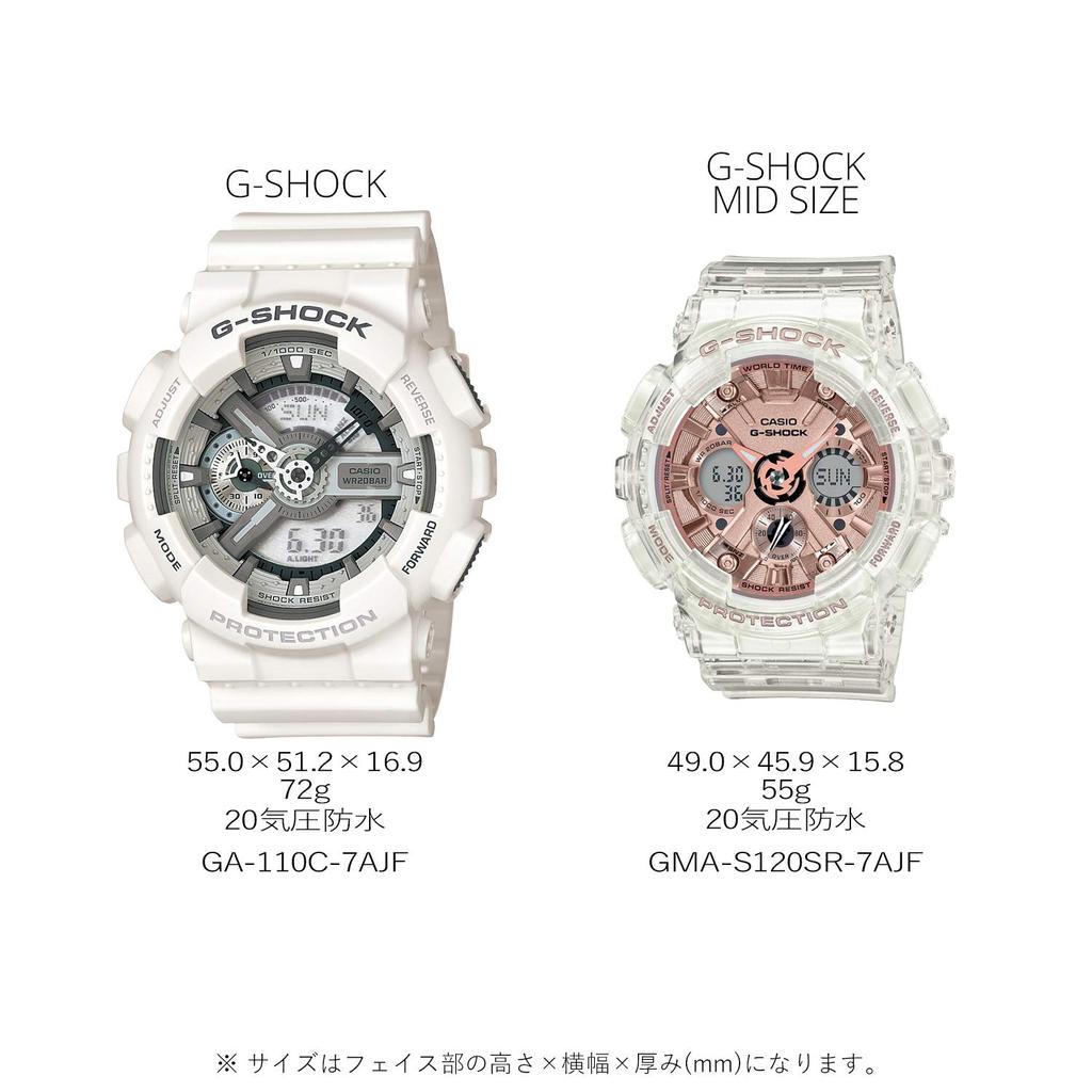 Модель часов [Casio] G-Shock [] Средние GMA-S120SR-7AJF