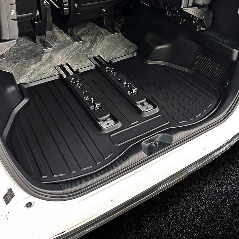 Водонепроницаемый 3D коврик в багажник для Prius 50 Series 06-23 - Задний коврик в багажник из ТПЭ