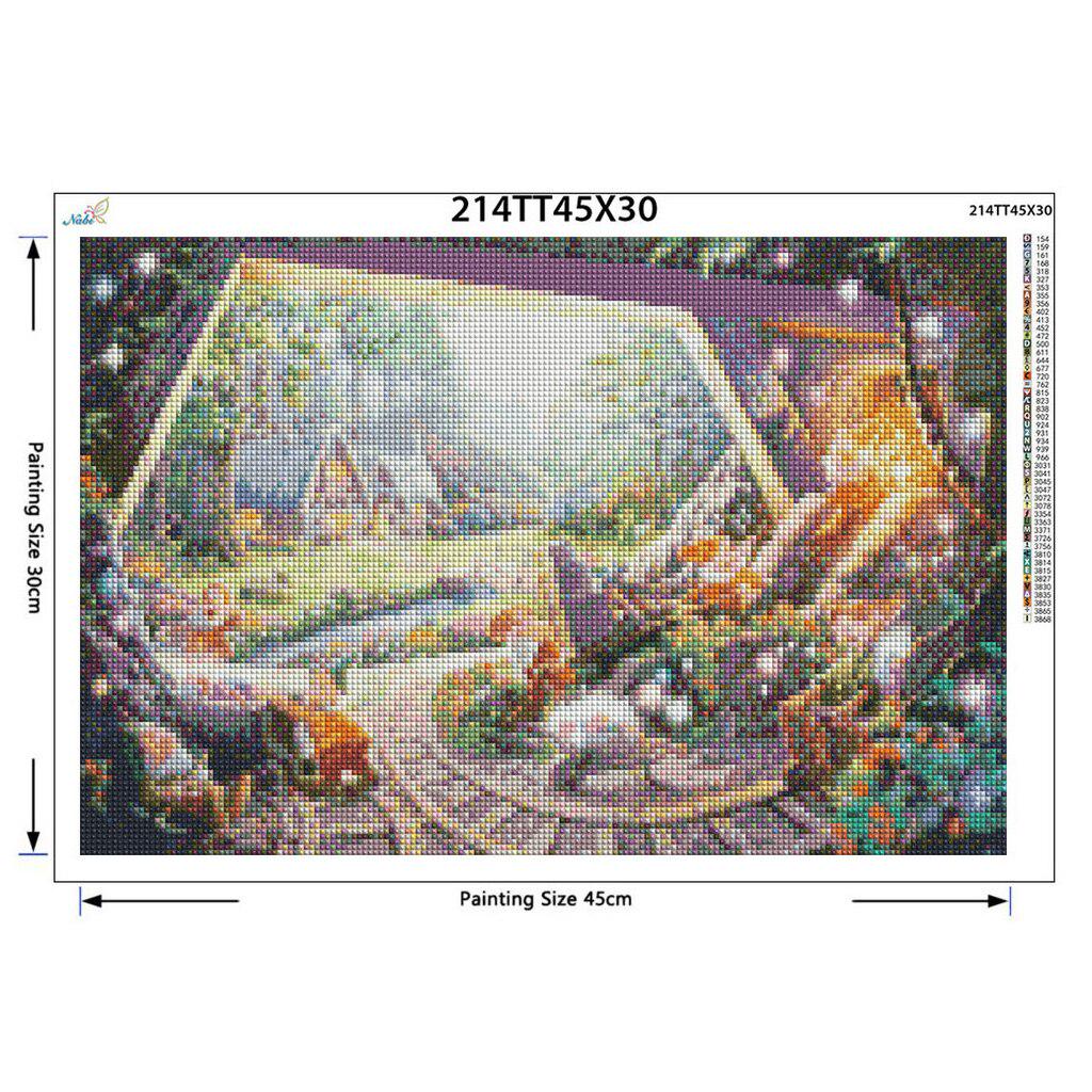 5D DIY Алмазная картина Мультфильм, Декор детской комнаты, 3D Алмазная вышивка Алмазная, вышивка крестиком