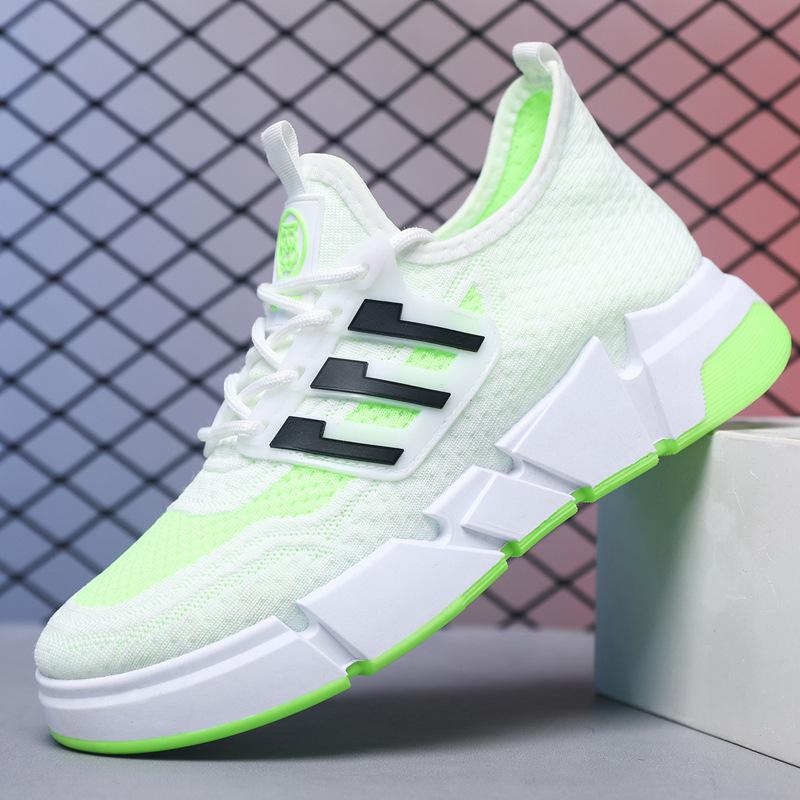 Sneakers Men's Spring and Autumn New Men's Shoes Personalized Fashion Fashion Travel Shoes Breathable Casual Running Shoes