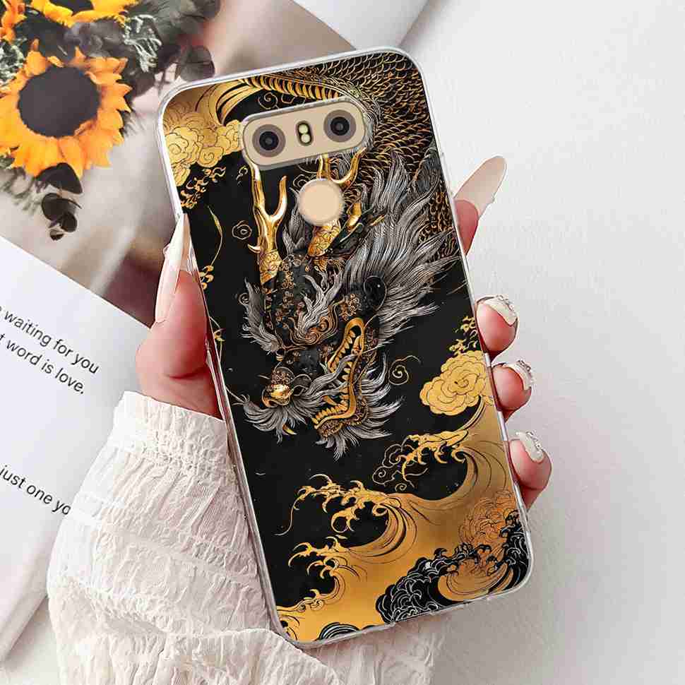 Чехол для LG G6+ 5.7" Модный дизайн с узорами Мягкий силиконовый ТПУ Чехол для LG G6+Plus LG G6 H870 H873 Ударопрочные Чехлы для Телефона