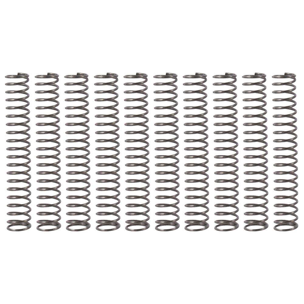 10 шт., удлиненные сжатые пружины из проволоки 0,6 мм, внешний диаметр 6 мм, телескопическая пружина для ремонта в магазине и дома