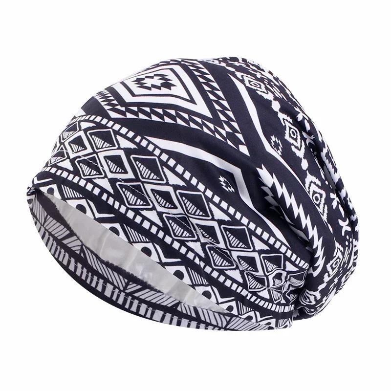 Новый узор Twist Knot мусульманский женский хиджаб химиотерапевтическая шапочка индийский тюрбан капот эластичный индийский женский шарф головной убор для женщин головной убор от выпадения волос