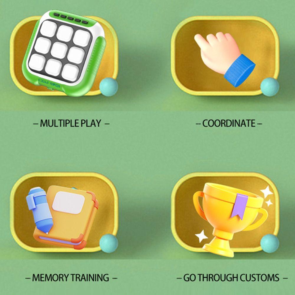Memory Training TIC-TAC-TOE Game Electronic Interactive Board Game Toys Friend Meetups
