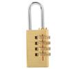 Luggage Padlock Resettable Digital Lock Mini 4 Digits Number Password Copper Code Lock