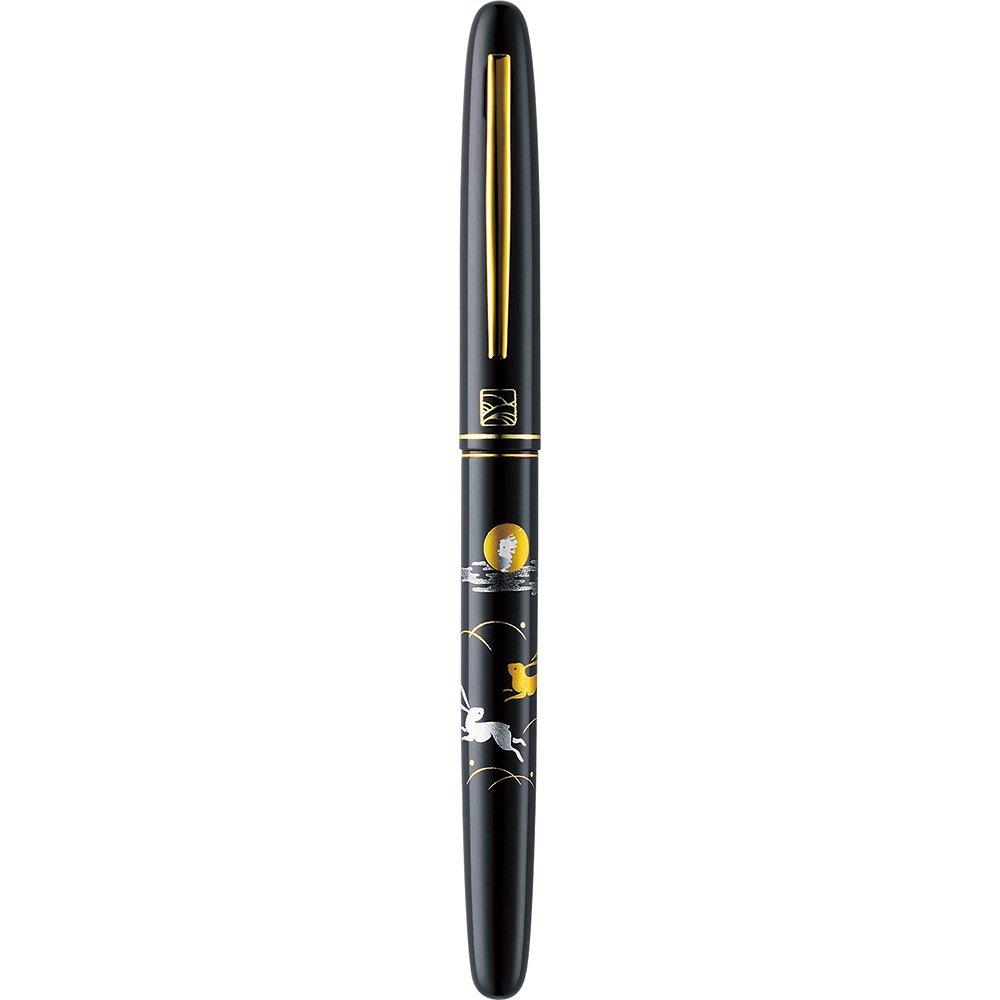 Kuretake Fude Pen Kuretake Fountain Brush Makie Monogatari Rabbit Black Scroll DU180-515