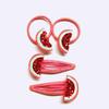 Kids Watermelon Sequined Hair Tie for Party Halloween Headwear for Music Festivals Photo Booth Props Girls Casual Wear