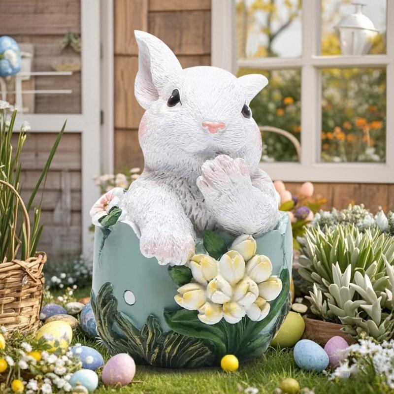 Форма для пасхального украшения стола, гибкая силиконовая форма для яиц кролика, фигурка, украшение, принадлежности для изготовления ювелирных изделий