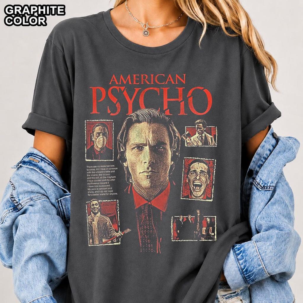 Футболка American Psycho, Comfort Colors, Bella & Canvas, Gildan Tee и Свитшот FD