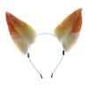 Handmade Simulation Fox Ear Headgear Comic Show Two-Dimensional Cosplay Props Hair Accessories Plush Fox Ear Headband