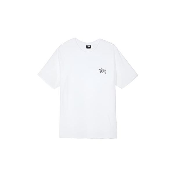 Stussy Классическая базовая футболка с принтом, короткий рукав, американский винтаж, унисекс, топ 1904257