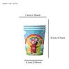 Teletubbies Birthday Party Decoration Disposable Tableware Set Paper Cup Plate Tablecloth Baby Shower Party Favor Supplies