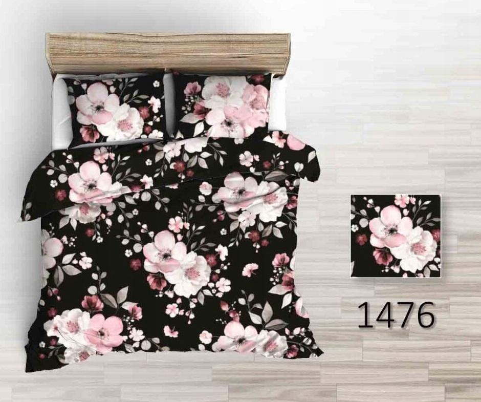Pościel bawełniana 200x220 komplet polski producent 100% bawełna kwiaty