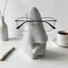Подставка-держатель для очков в форме носа, Абстрактный 3D-печатный человеческий лицевой держатель-стойка для солнцезащитных очков, Органайзер для очков для стола, полки, прикроватной тумбочки, Декор