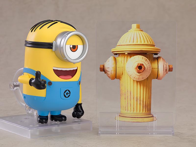 Nendoroid Minions Stuart Plastic Painted Action Figure Non-scale