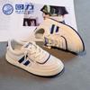 Студенческая осенняя новая спортивная обувь для мальчиков, белые туфли для девочек, кожаная студенческая обувь, повседневная обувь для школы