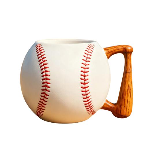 Кружка с ручкой в виде ручки для гольфа, текстура мяча для гольфа, вместительная, чашка для гольфа, кружка в виде спортивного мяча, подарок для энтузиаста гольфа, посуда для напитков