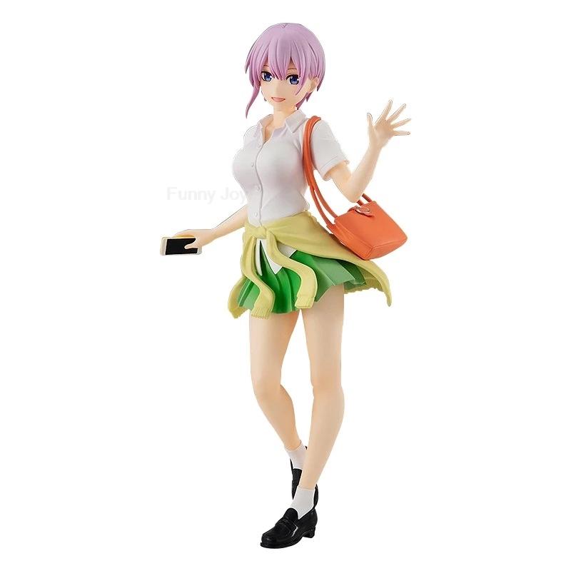 10-18 см Аниме Yotsuba Милая фигурка Накано Нино Пять невест Фигурка кошки Накано Мику ПВХ Коллекционные игрушки