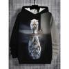 Mens Royal Cat 3D Print Hoodie For Men Women Casual Long Sleeve Hooded Sweatshirt Animal Hoodie Men Clothes Kitten Coat Cartoon