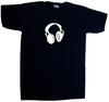 Headphones V-Neck T-Shirt
