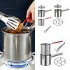 Mesh Deep Fryer Pot Mini Frying Strainer Basket Tempura Chicken Fried Pan Pasta