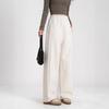 White Pants Women's New Autumn and Winter Polished Lazy Loose Wide-leg Pants Popular Casual Pants