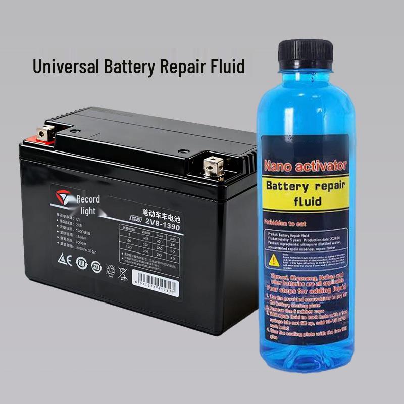 Electric Vehicle Battery Supplement: Concentrated Deionized Water Electrolyte Repair Fluid