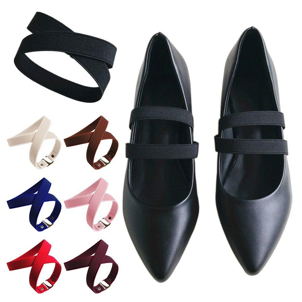 Эластичные аксессуары для обуви Нераспускающиеся шнурки Противоскользящие ремни Ремешки для обуви на высоком каблуке