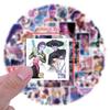 KPop Demon Hunters Creative Stickers Cartoon Characters Rumi Zoey Mira Cute Graffiti Stickers Waterproof Stickers Birthday Gifts