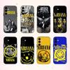 L-К сожалению Nirvana R-Рок-группа Чехол для телефона Samsung Galaxy A73,A72,A71,A70,A53,A52,A51,Другие Мягкий черный корпус