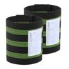 2pcs High Visibility Bicycle Ankle Strap Reflective Reflector Tape Straps Bicycle Pants Belt
