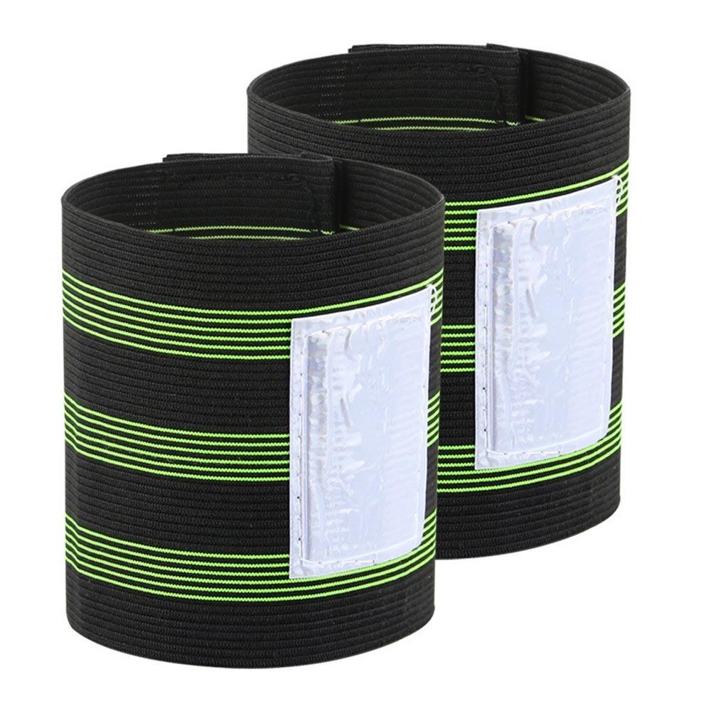 2pcs High Visibility Bicycle Ankle Strap Reflective Reflector Tape Straps Bicycle Pants Belt