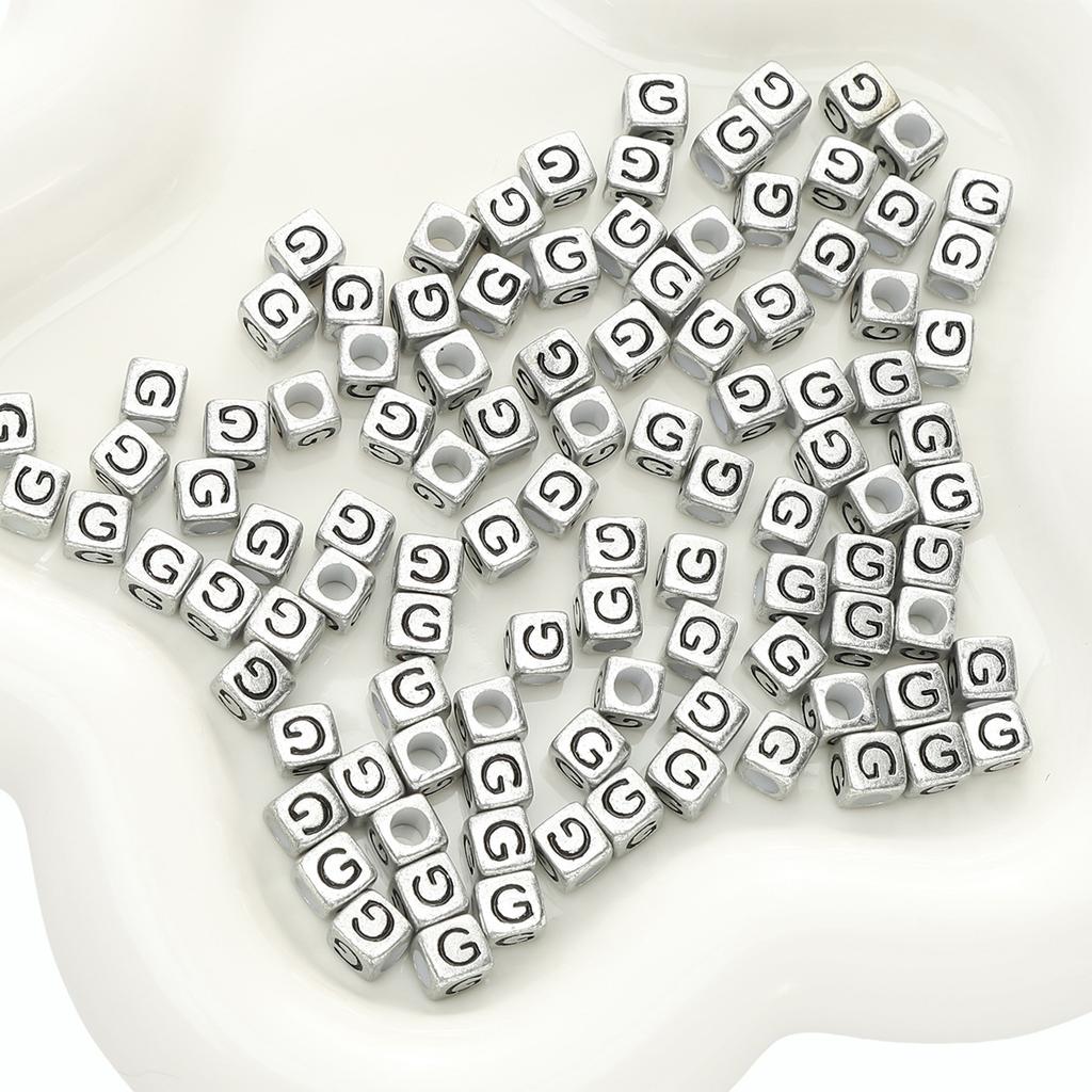 Бусины ручной работы Акриловые бусины с буквами алфавита Квадратные бусины Плоские бусины Круглые бусины Украшения ручной работы своими руками Аксессуары для браслетов Разделительные бусины Ручная нить бусины