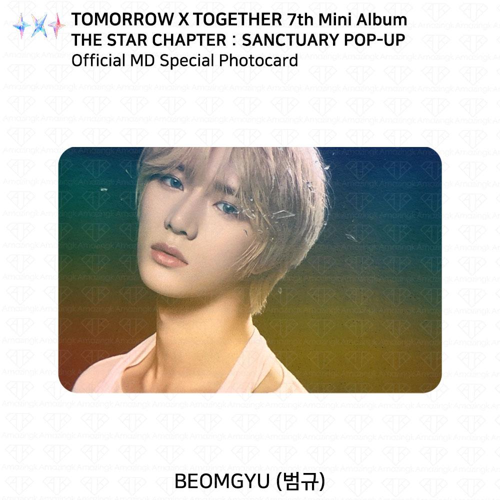 TXT 7-й мини-альбом The Star Chapter : SANCTUARY POP-UP MD Специальная фотокарточка
