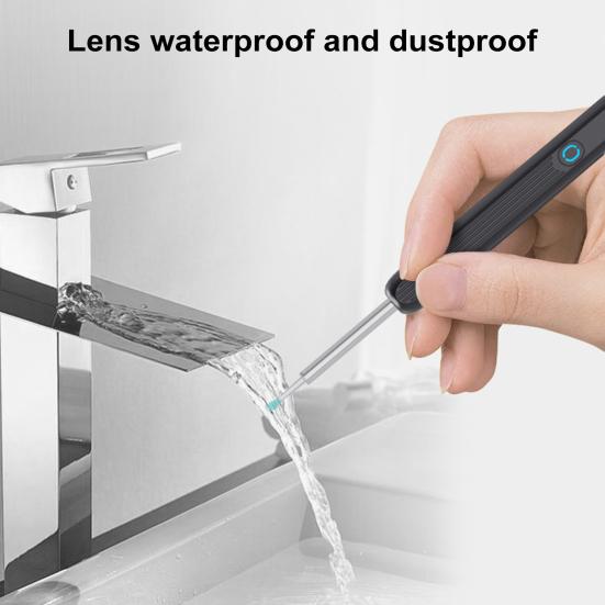 Беспроводная камера WiFi для удаления ушной серы, набор для чистки ушей, перезаряжаемый отоскоп, инструмент для удаления ушной серы