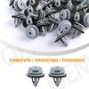 Xislet 120Pcs Door Trim Panel Retainer Clips Compatible With BMW 3 5 7 Series E36 E34 E38 E39 M3 X1, X3, X4, X5, X6 Replace 51411973500, 51418224768,