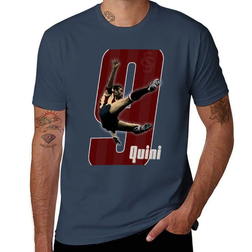 Quini Sporting Tshirt Relaxed Fit Casual Short Sleeve Top Tshirt