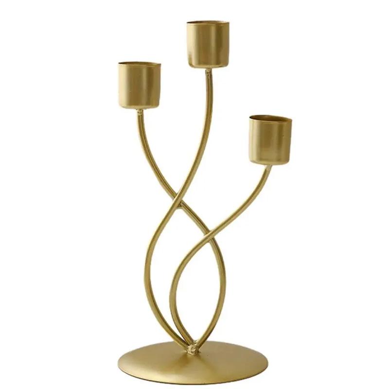 1Pc Classic European Style Single Head Home Decoration Candle Holder Candlestick Wedding Props