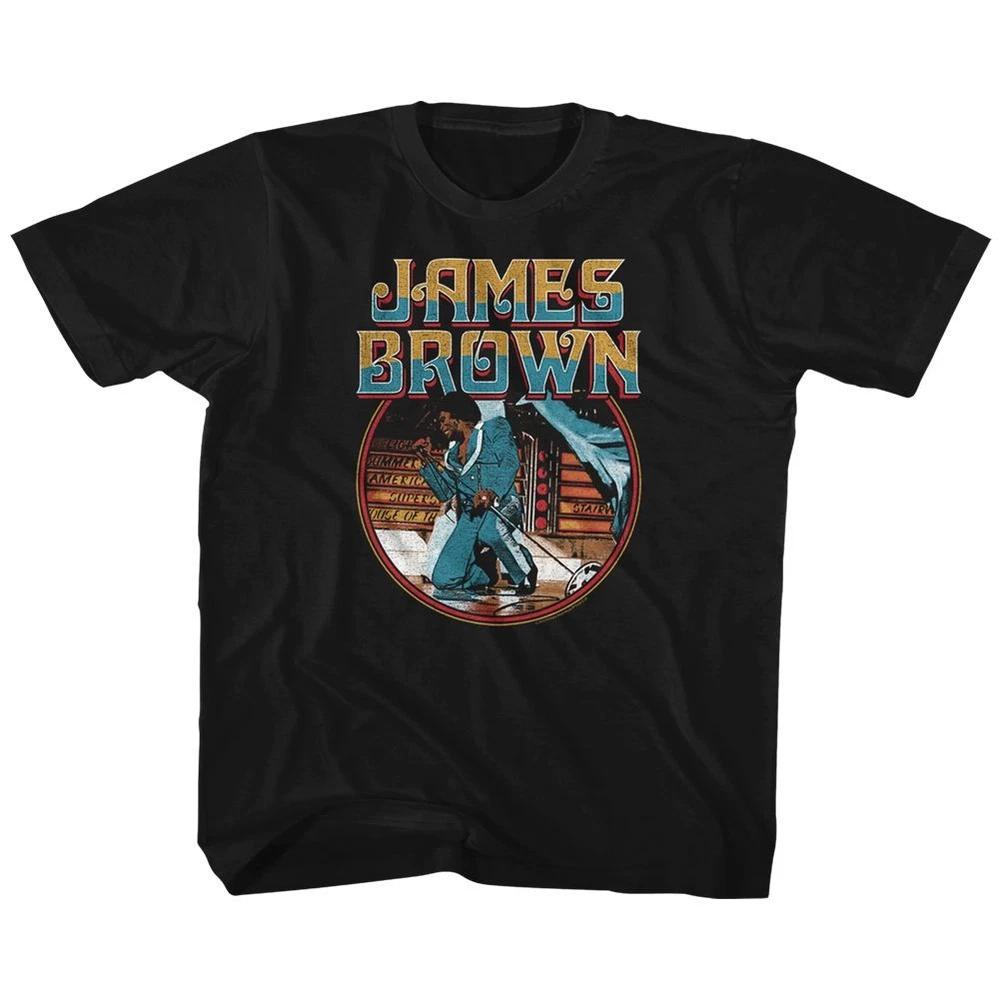 James Brown Kneel Circle Youth TShirt