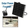 Solar Fountain Water Pump Panel Garden Pond Pool Submersible Watering Kit