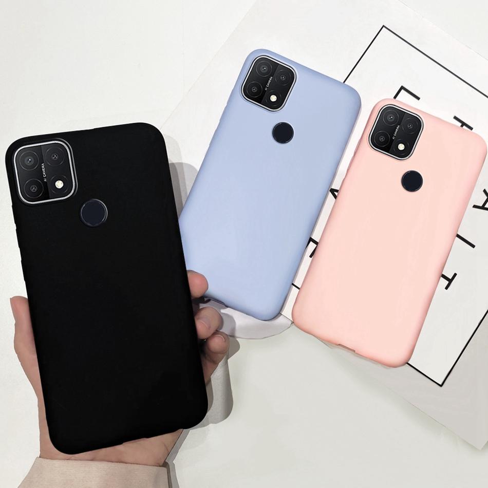 Роскошный Цветной Чехол Для Телефона OPPO A15 Чехол OPPO A15 2020 Конфетный Силиконовый Мягкий Задний Чехол Для OPPO A15s A15 S A 15 15S Funda